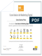 Certificado Marketing Digital