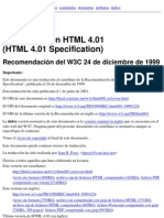 Manual HTML 4 0 1
