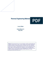 Reverse Engineering Malware PDF