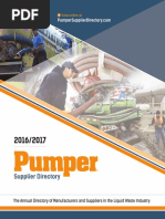 2016/2017 Pumper Supplier Directory