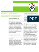 Datasheet HP Sitescope