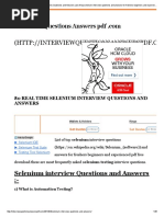 Download 80REALTIMESELENIUMInterviewQuestionsandAnswersListofTopSeleniumInterviewQuestionsandAnswersforFreshersBeginnersandExperiencedPDFFreeDownloadbypuneetbahriSN326658850 doc pdf