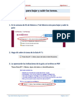 1 - Pasos para Bajar y Subir Las Tareas Moodle