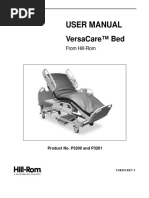 Hill-Rom VersaCare - User Manual