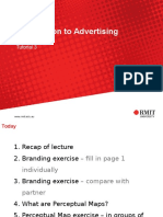 Introduction To Advertising: Tutorial 3