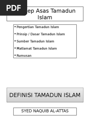 Konsep Asas Tamadun Islam Pdf