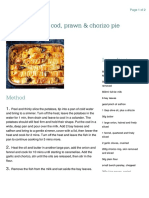 Domino Potato, Cod, Prawn & Chorizo Pie