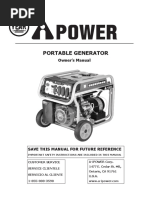 Download A-I Power Generator Manual SUA12000E by whagen1974 SN326665504 doc pdf