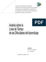 Analisis de Linea de Tiempo