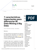 7 Características Importantes para Diferenciar BI, Data Mining e Big Data