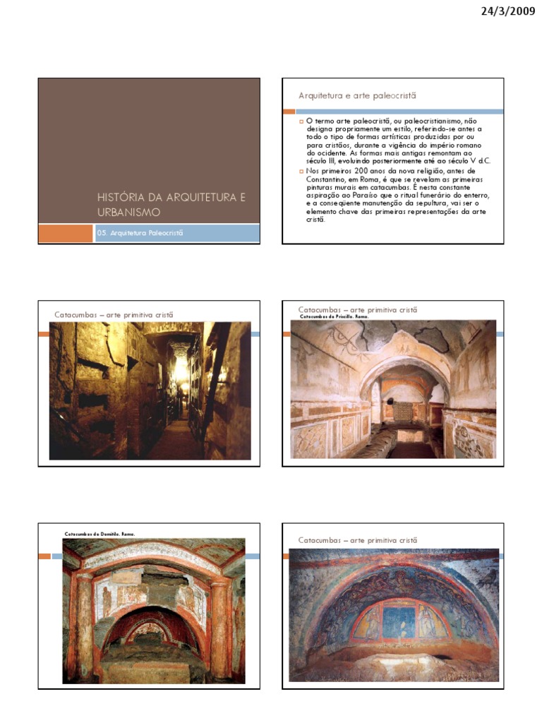 03-Arquitetura Paleocrista | PDF | Projeto arquitetônico | Arquitetura, image size:768x1024