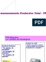 Mantenimiento Productivo Total - TPM