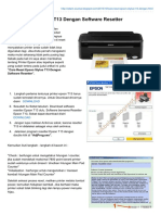 Cara Reset Epson Stylus T13