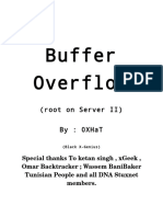 Buffer Overflow (Root on Server II)