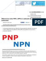 Diferencias Entre PNP y NPN