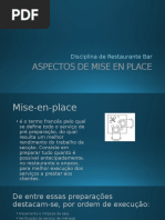 Aspectos de Mise en Place