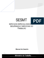 Sistema Sesmt - Manual