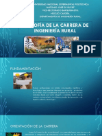 Filosofía de La Carrera de Ingeniería Rural PDF