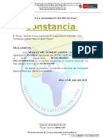 Constancia de Practicas de Cosmetologia