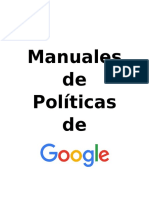 Manuales de Políticas de Google - Punto 2