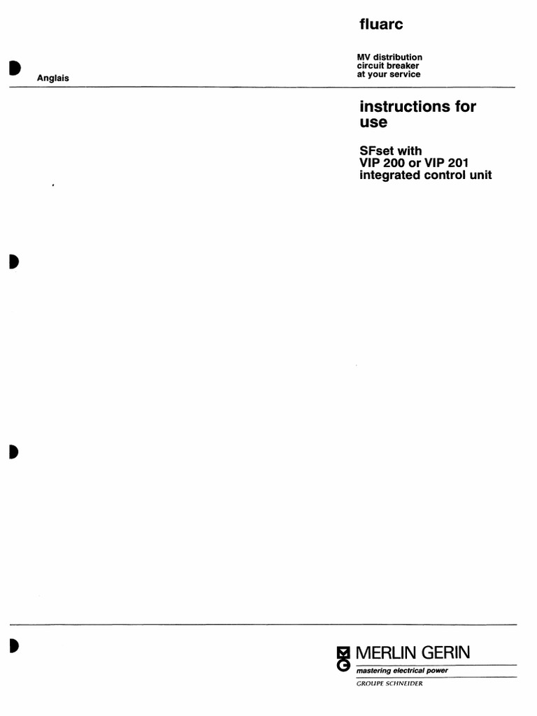 Rele Vip 200-201 | PDF