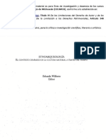 b). Williams2005. Introduccion. La Etnoarqueologia, Arqueologia Como Antropologia