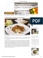 Cocina Indonesia - Sabor Oriental