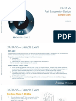 CATIA V5 Part and Assembly - Sample Exam PDF