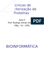 Aula 5 - Técnicas de Caracterização de Proteínas [2016_2]