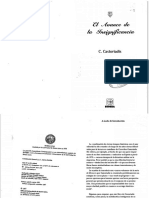 Castoriadis, C. El Avance de la Insignificancia.pdf