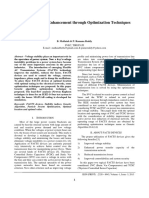 Optimization of voltage 