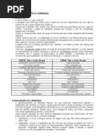 Texto - Chefia e Liderança