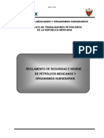 Anexo Reglamento Seguridad e Higiene PDF