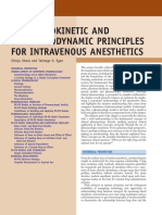 2 PK PD Principles Intravenous Anesthesia
