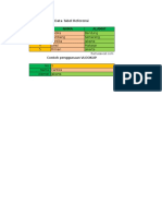 Contoh Penggunaan VLOOKUP