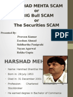 The BIG Bull SCAM: The Harshad Mehta Securities Scam