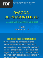 Clase 7 - Rasgos de Personalidad[1]