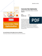 Conversion Rate Optimization