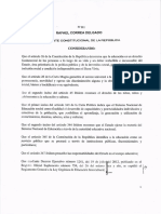 Decreto 811-Minedu-Ecuador