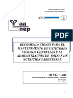 Nutricion Parenteral y Cateteres