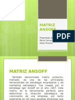 Matriz Ansoff