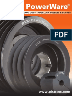 PIX-PowerWare Pulleys Catalogue (With Narrow Profile)