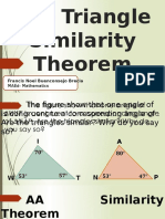 Triangle Similarity Theorem 2