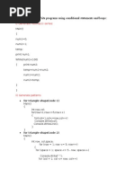 Practical No. 1g - Write Programs Using Conditional Statements and Loops