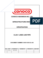 Clad-Lined Line Pipe