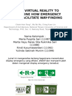 Using Virtual Reality to Determine How Emergency Signs