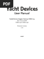 Yacht Devices Engine Gateway