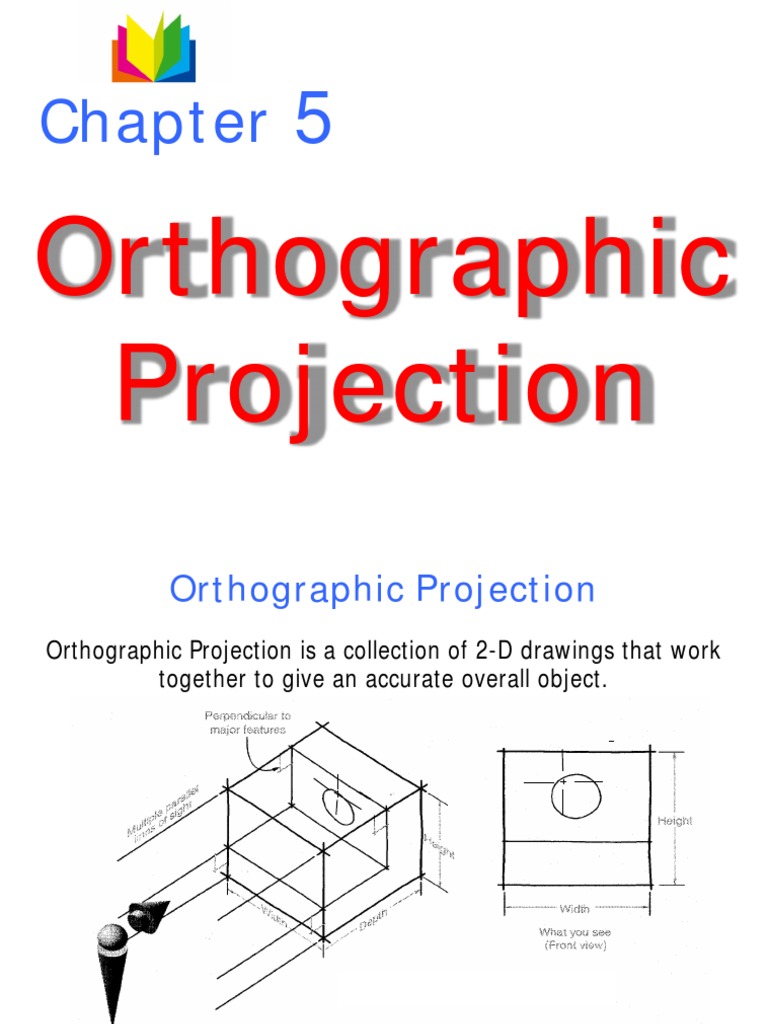 GENG 111 - Lecture 05 - Orthographic Projection | PDF | Space | Geometry