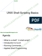 UNIX Shell-Scripting Basics PDF