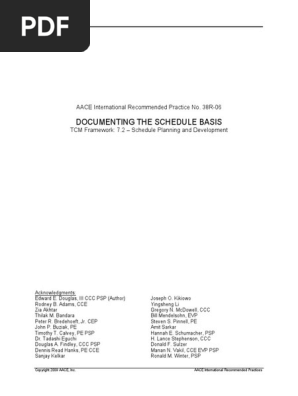 Schedule Basis
